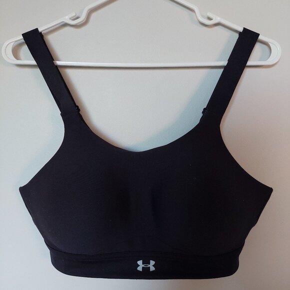 Under Armour Sports Bra Black 36C - Picture 1 of 4